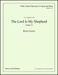 The Lord Is My Shepherd SA choral sheet music cover